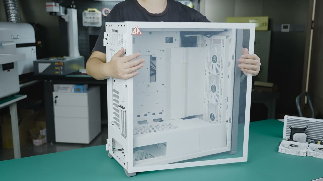 Build A Snow White PC #pcbuild #gamingpcbuild #pc