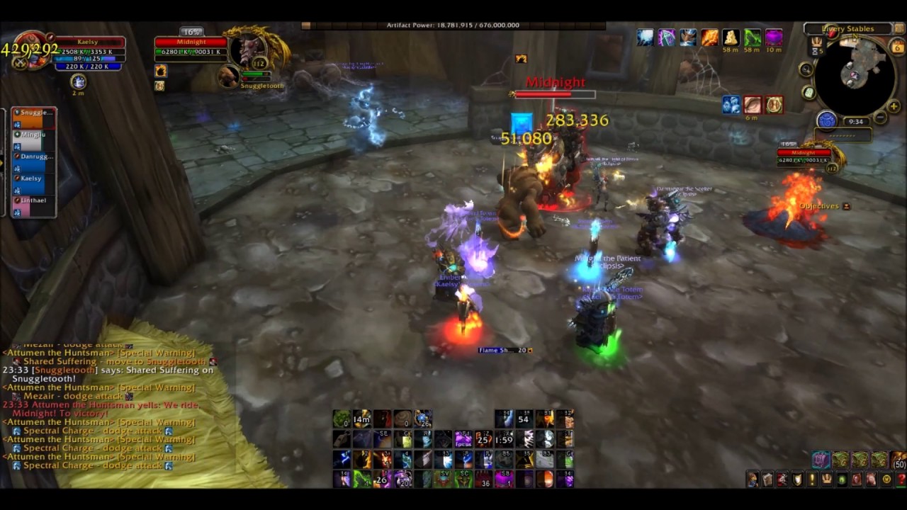 Lower Kara Mythic +10, Attumen the Huntsman