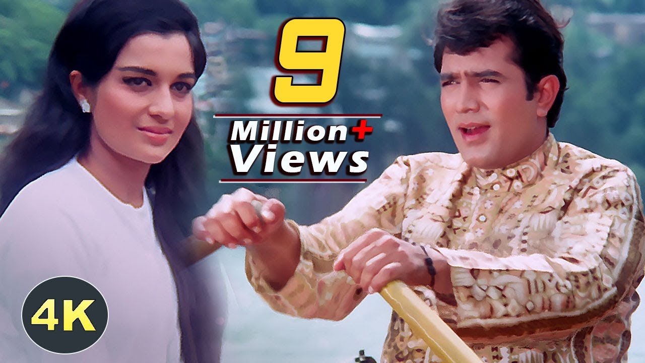 जिस गली में तेरा घर 4K Song | Mukesh | Rajesh Khanna | Kati Patang |Classic Bollywood Video Song.