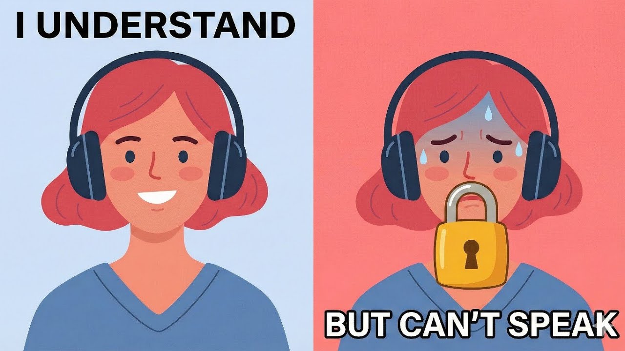 Why You Understand English But Can't Speak (The Passive Trap) 🧠