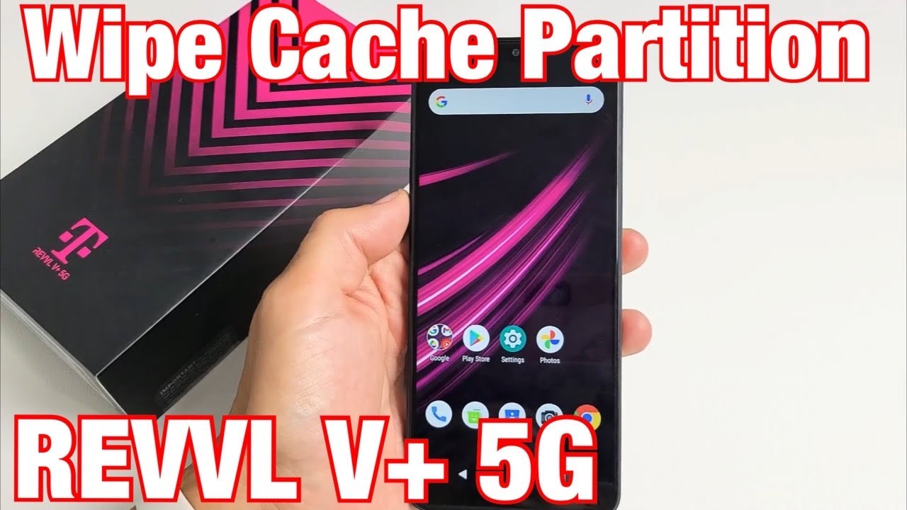 T-Mobile REVVL V+ 5G: как очистить раздел кэша (исправить медленную работу телефона)