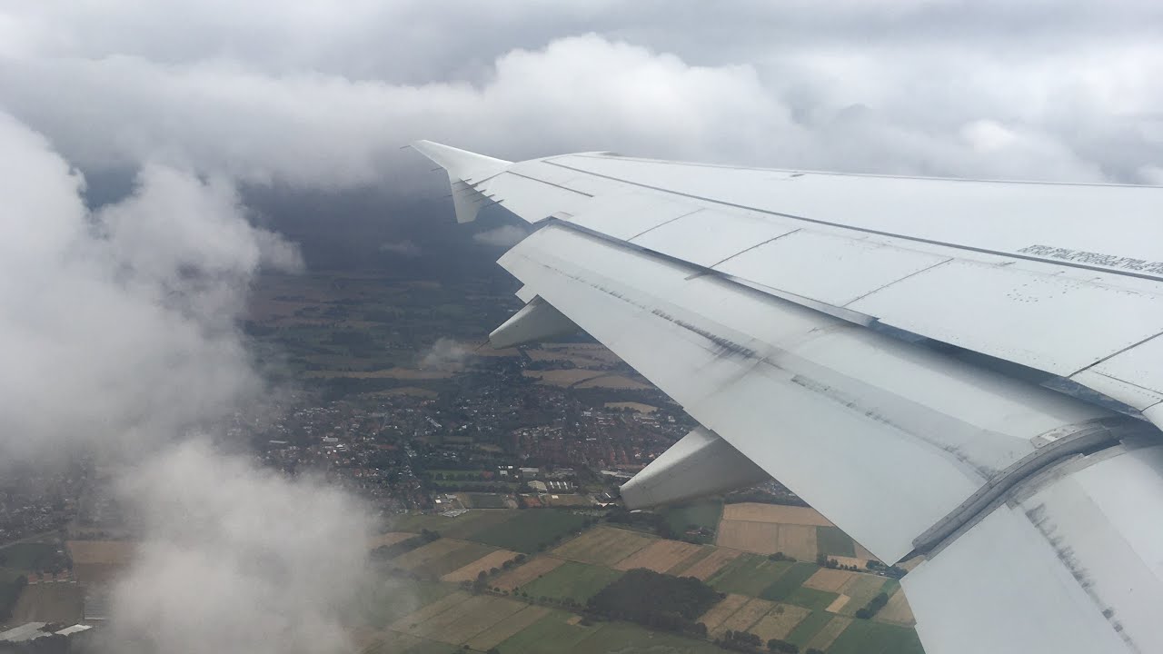 Sundair Airbus A319 - Cloudy Takeoff from Bremen [BRE]