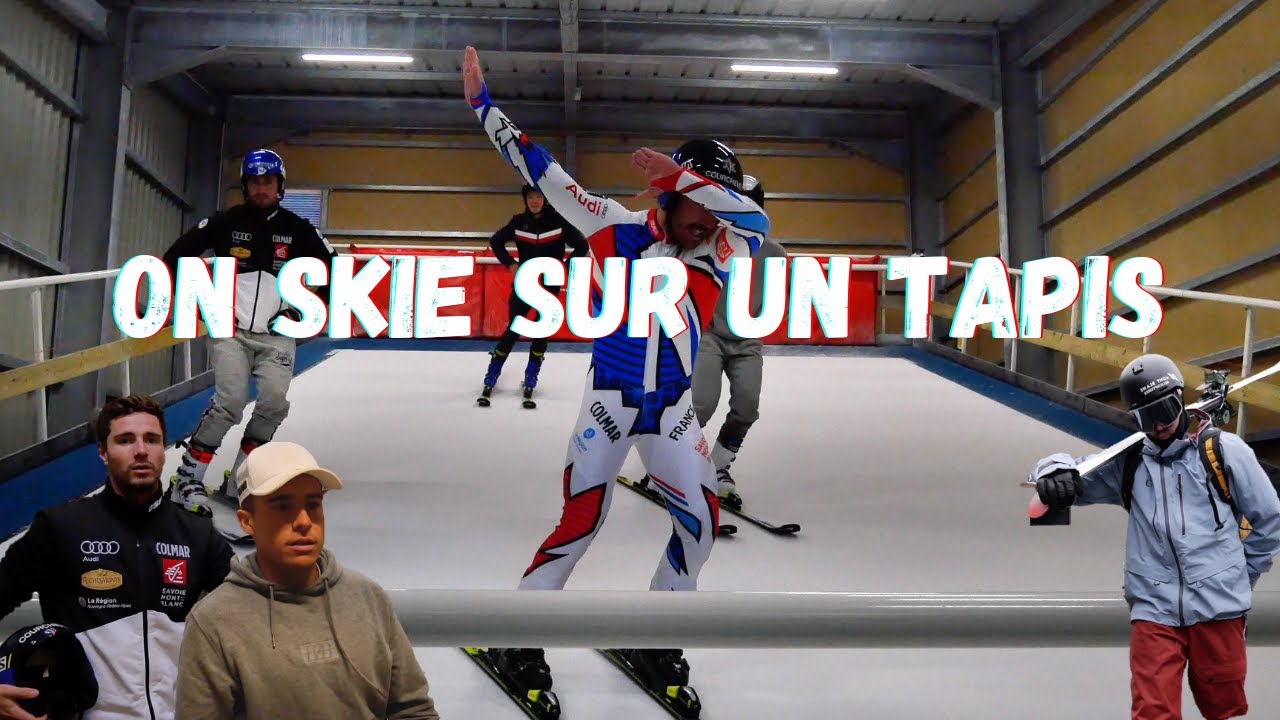 ON SKIE SUR UN TAPIS - Ski Indoor -  Minitel And Scope