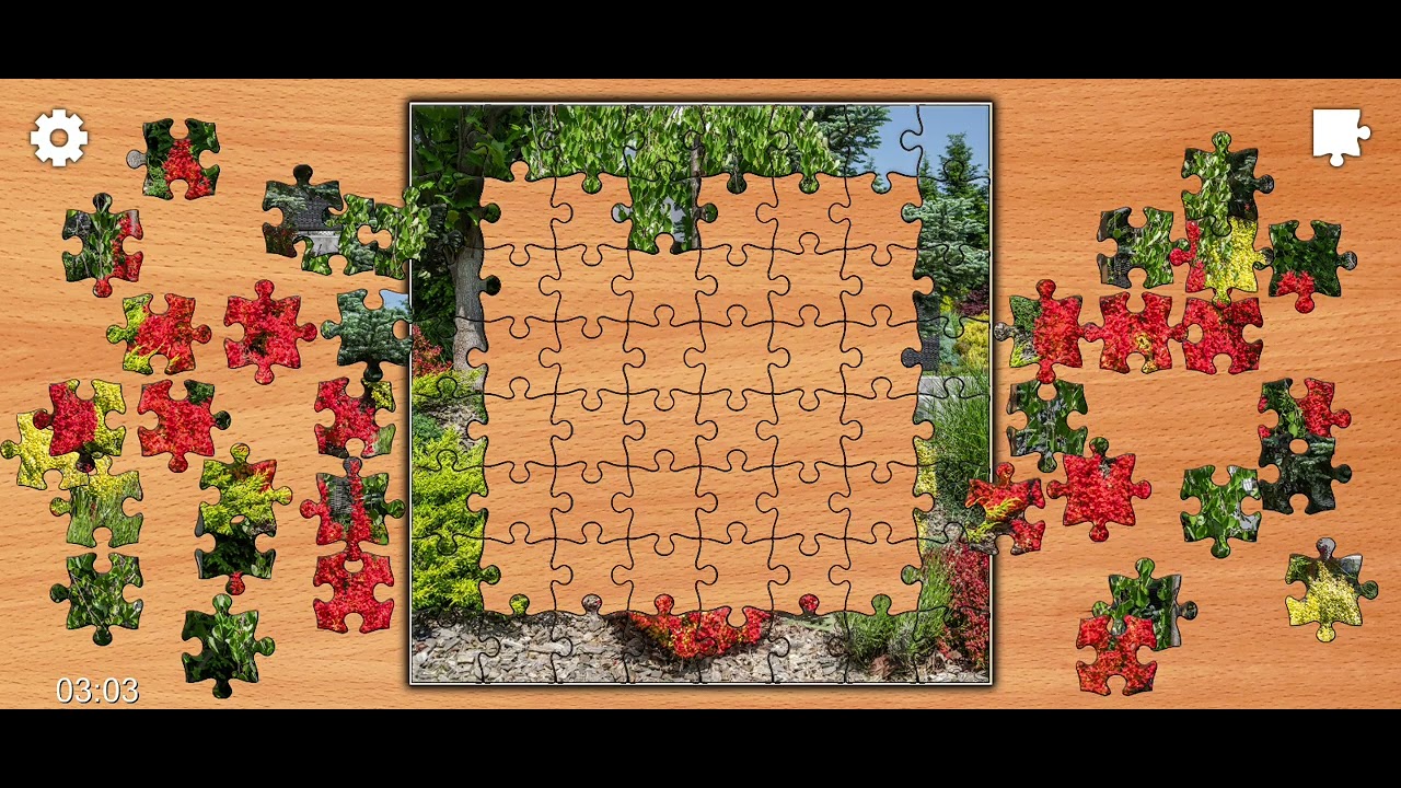 Jigsaw Puzzle Colourful Flowers 🌹🌷 Clue 🧩🗝️@Puzzlegameiq123##