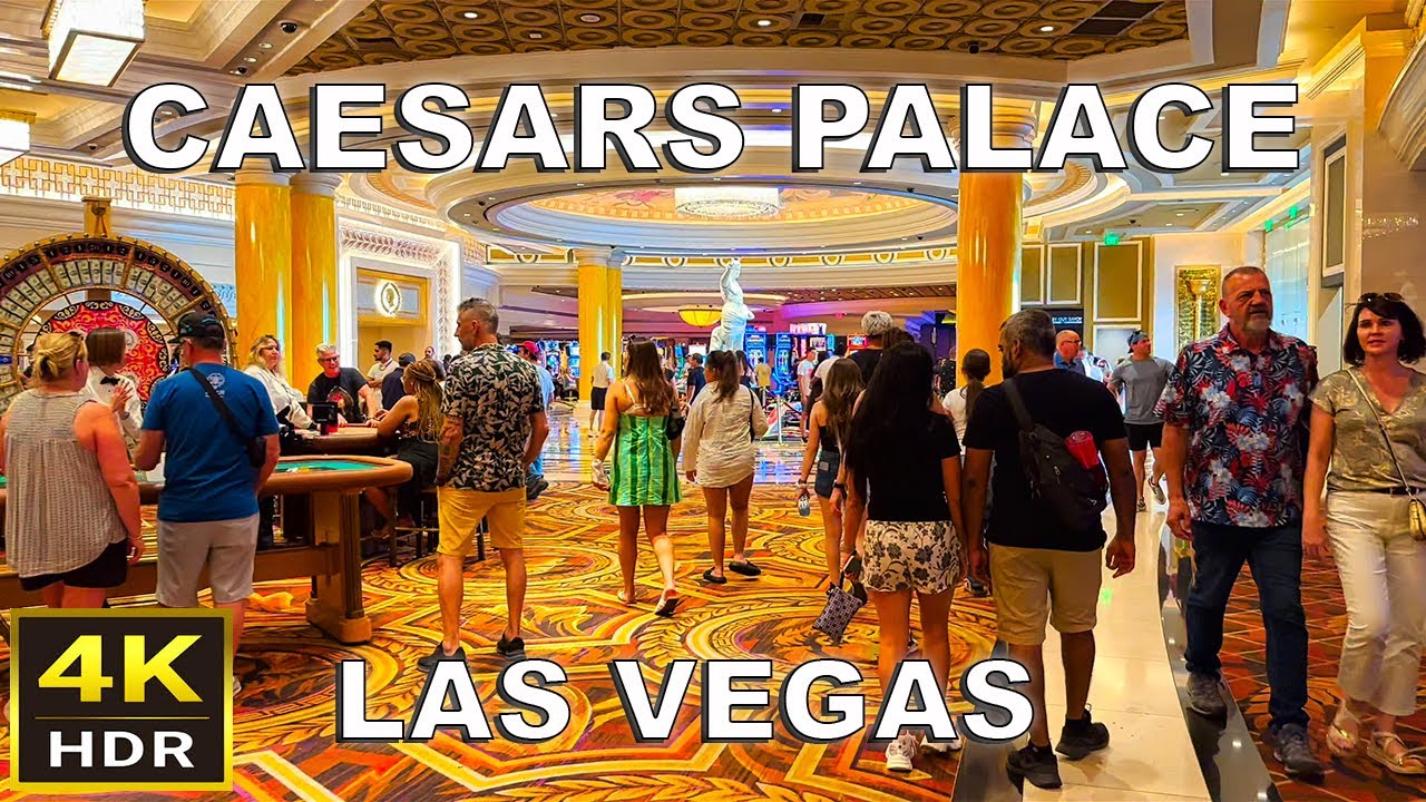 [4K HDR] Caesars Palace Las Vegas Walkthrough | Sept 2023