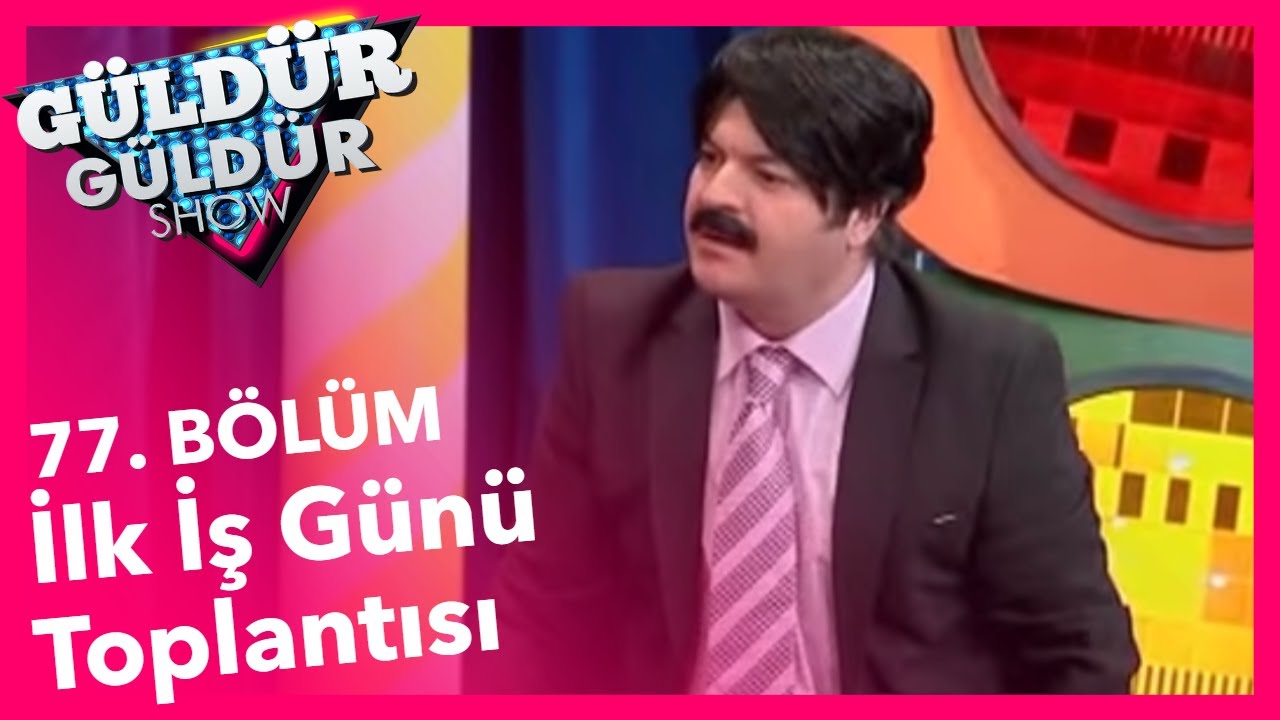 Güldür Güldür Show 77. Bölüm, İlk İş Günü Toplantısı Skeci