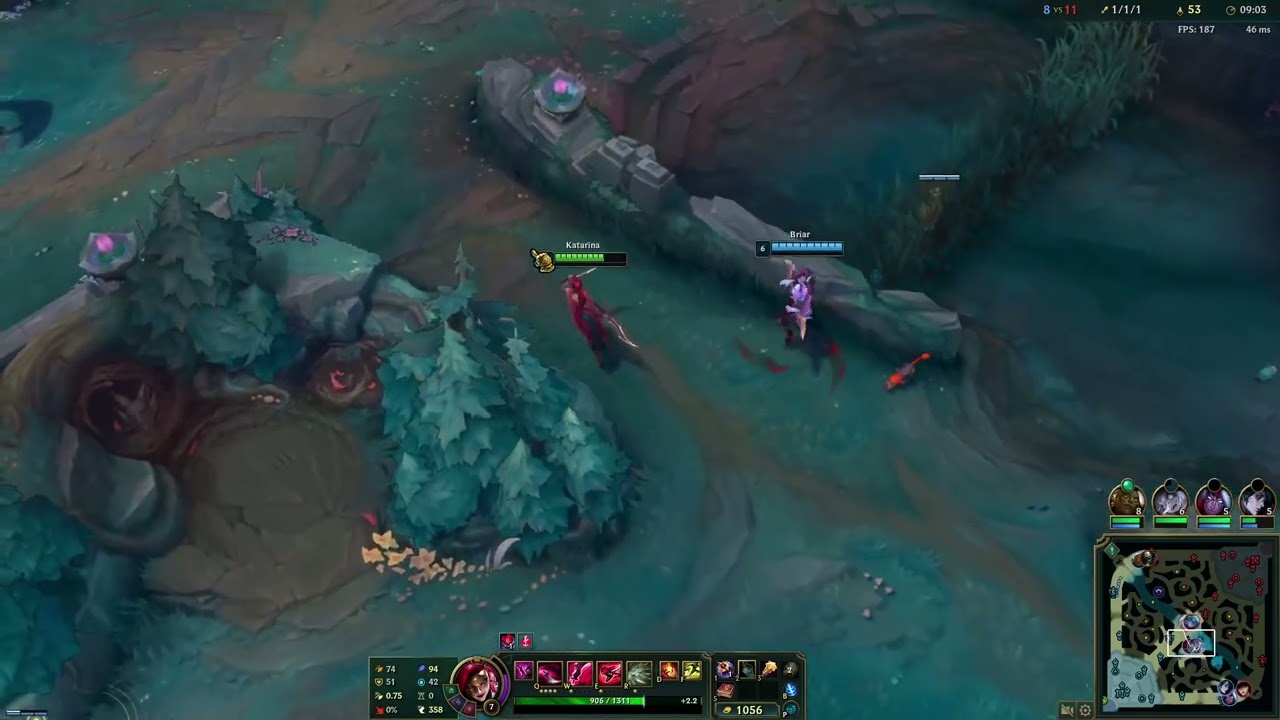 Katarina Vs Vex Mid Full Match