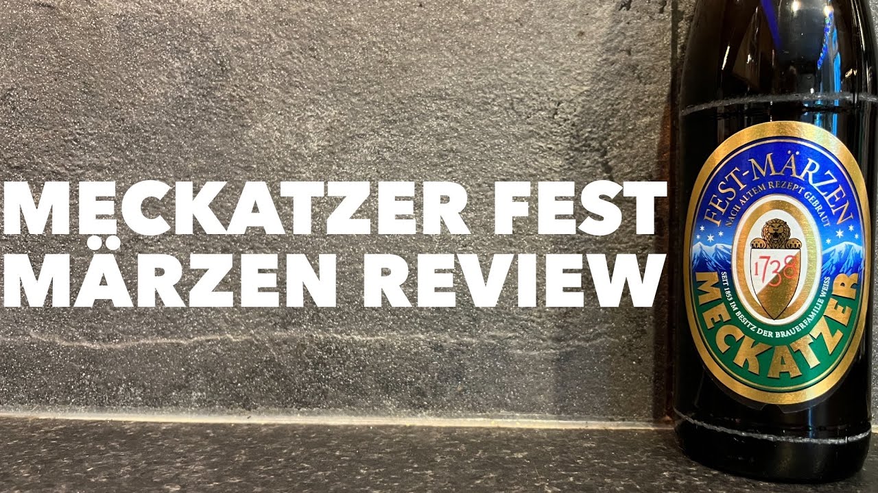 Meckatzer Fest Märzen Review By Meckatzer Löwenbräu | German Craft Lager Review
