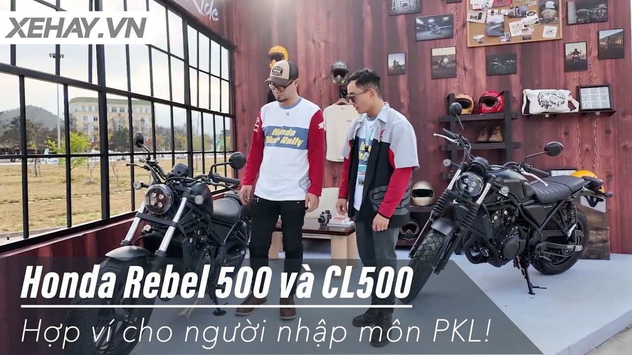 Honda Rebel 500 và CL500: Bộ đôi classic hợp ví cho người nhập môn PKL  |XEHAY.VN|