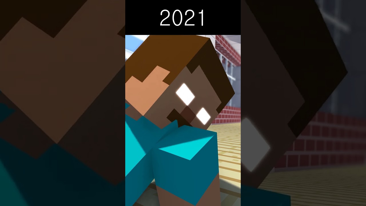 Evolution of STEVE GONE HEROIC! - Minecraft Animation