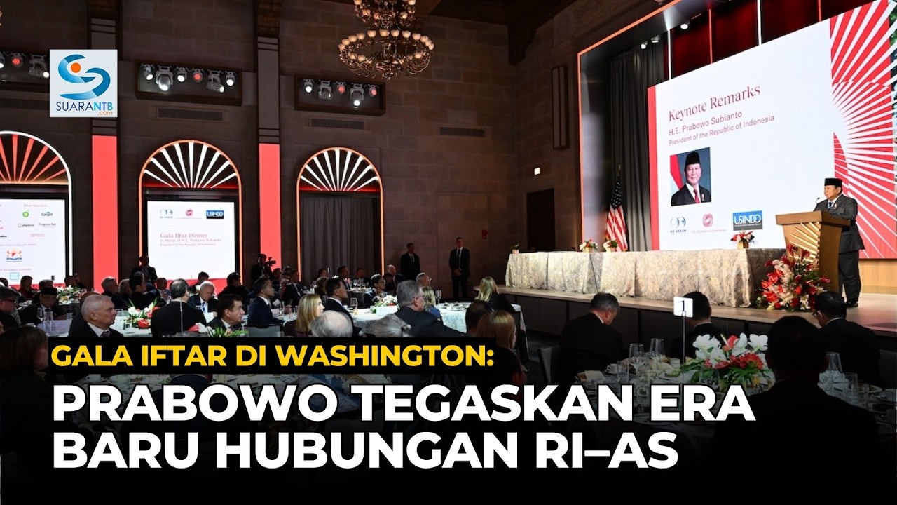 Di Washington, Prabowo Sebut Perjanjian Dagang RI–AS Tonggak Baru Kemitraan Strategis