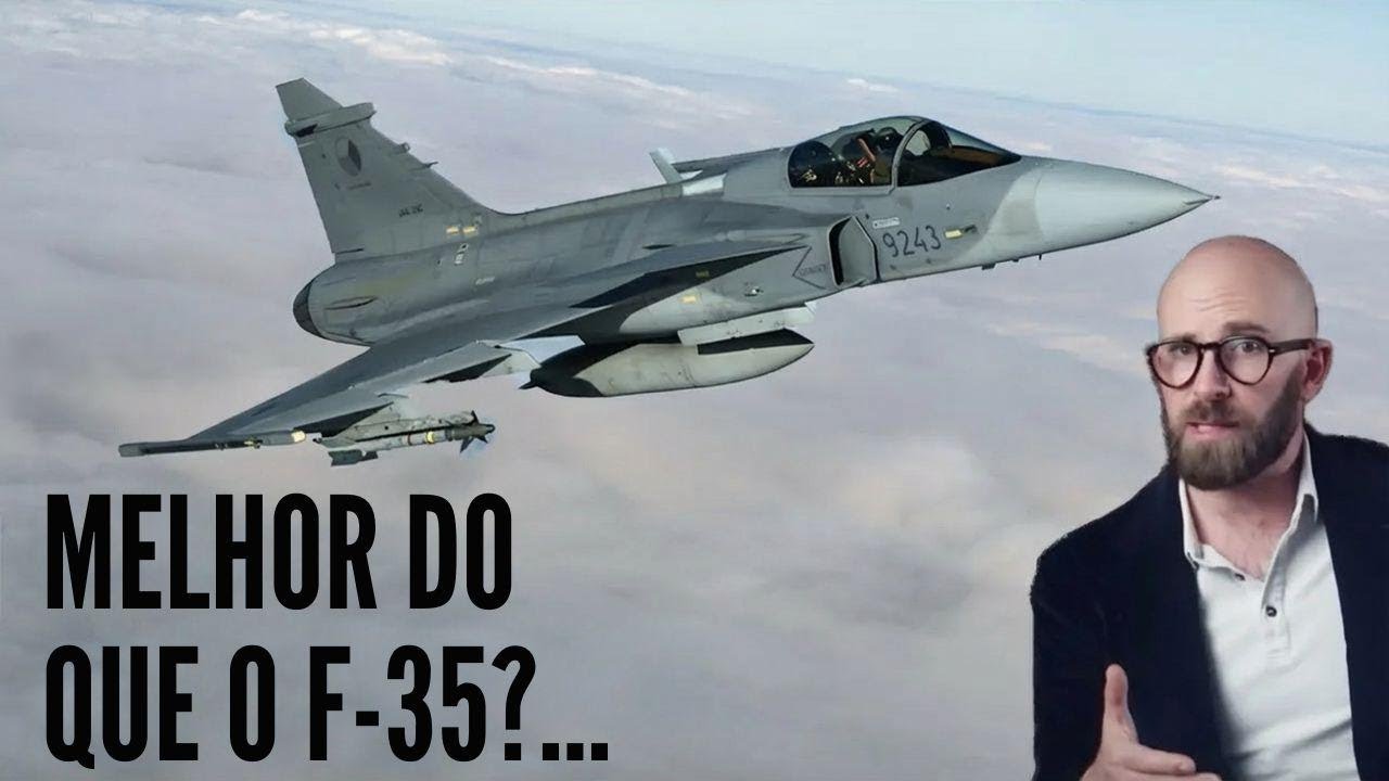 Gripen: O caça sueco que surpreende o mundo