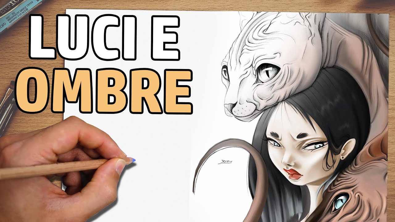 TUTORIAL - Correggere LUCI E OMBRE su un disegno • HTTutorial
