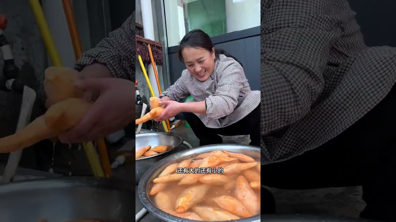 手作甘梅地瓜条酸甜酥脆不仅女儿喜欢还得到姐妹们的一致认同 成就感拉满#我的乡村生活 #我的美食日记 #甘梅地瓜条