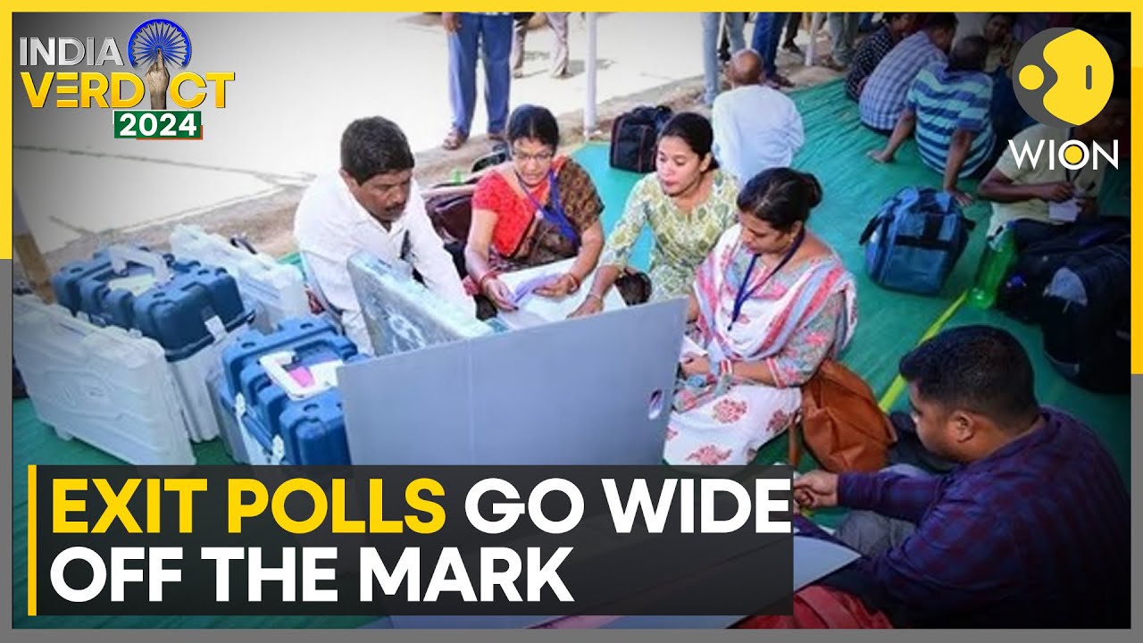 India Election Results 2024: Most Exit Poll predictions go wide off the mark again | WION