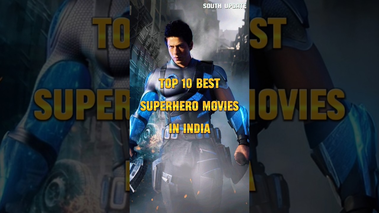 Top 10 Best Superhero Movies in India 🔥 #top10 #best #superhero #movies #india #raone #shorts