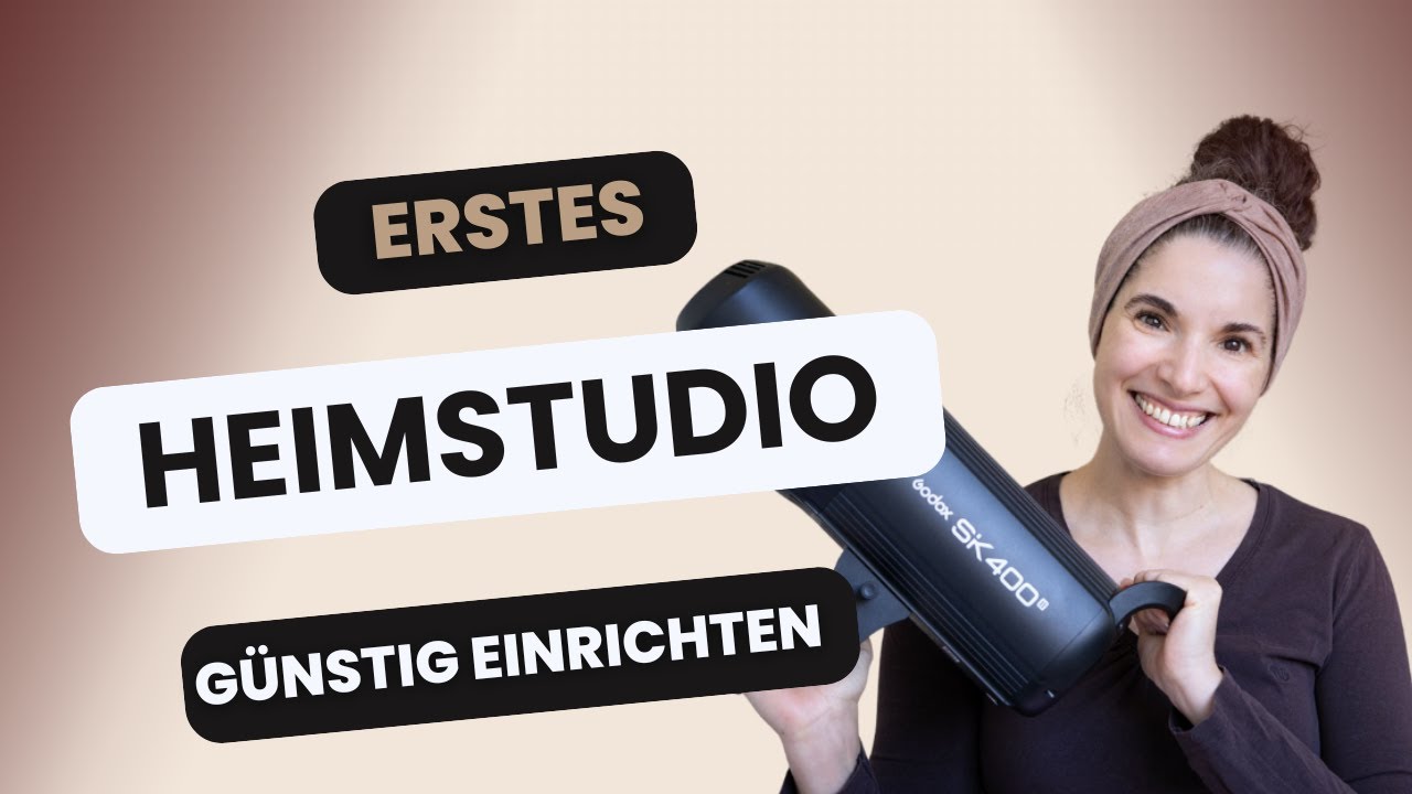 So richtest du dein erstes Fotostudio zuhause ein (ohne viel Geld auszugeben!)