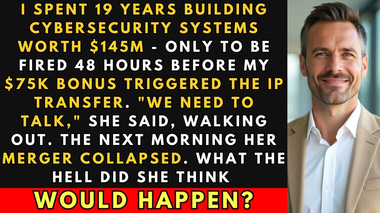 Ceo's Daughter Fired Me 48h Before $75k Bonus—Triggered $145m Merger Collapse | Office Revenge