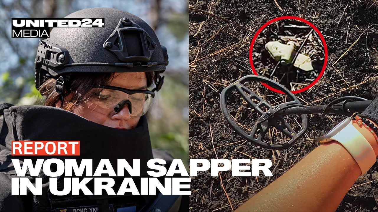 Meet Hanna: One of Only 3 Female Sappers in Ukraine's State Emergency Service