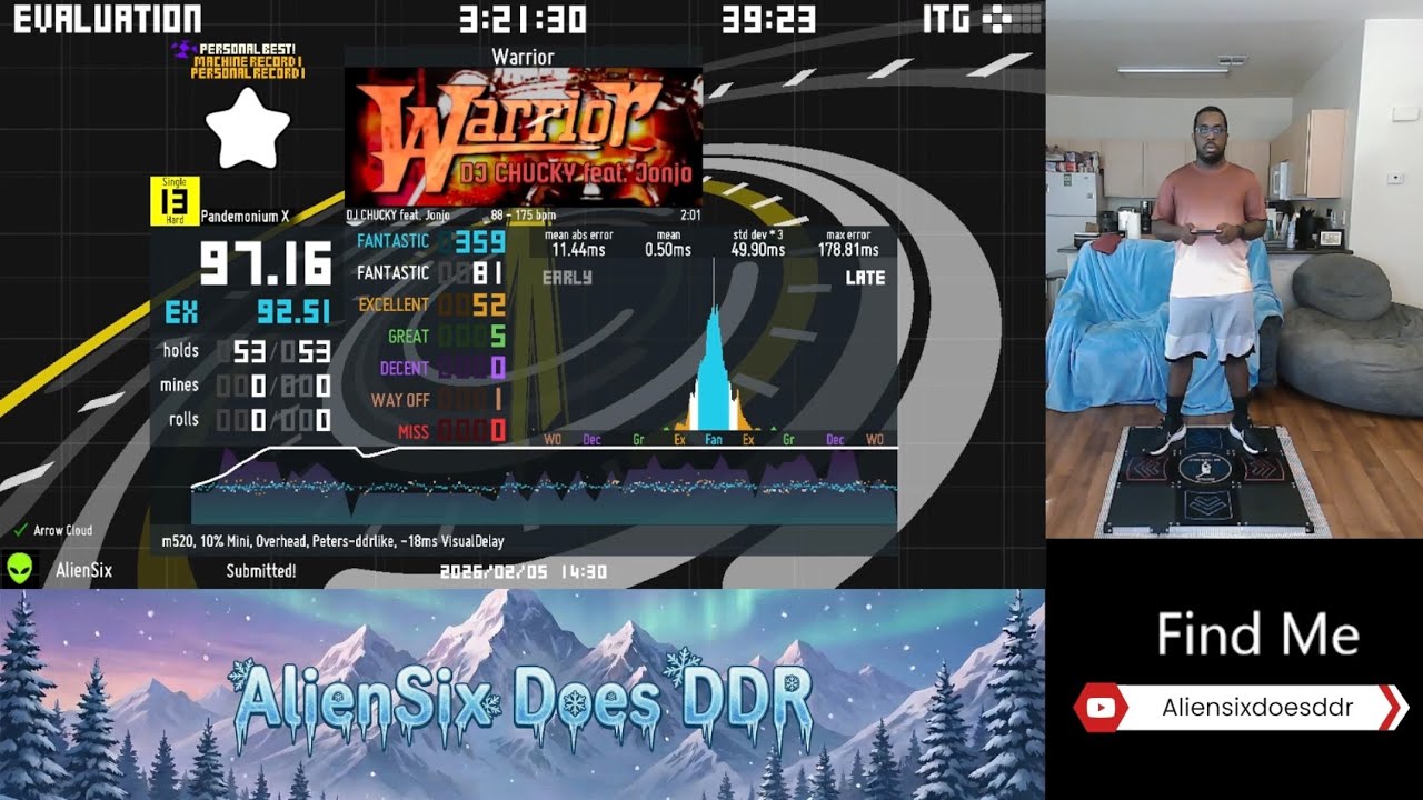 Warrior (13) '97.16' (⭐️) [Triple Cross BR 26 - STEPPERS CUP]