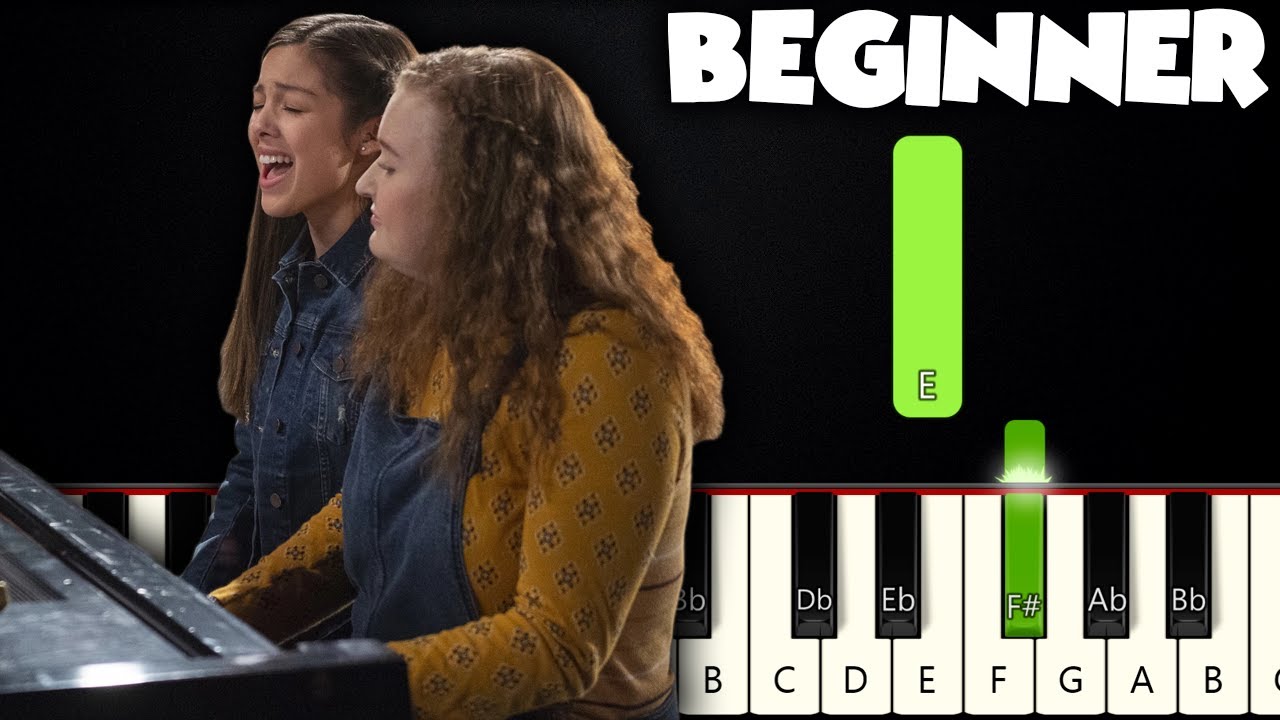 Wondering - Olivia Rodrigo, Julia Lester | BEGINNER PIANO TUTORIAL + SHEET MUSIC by Betacustic