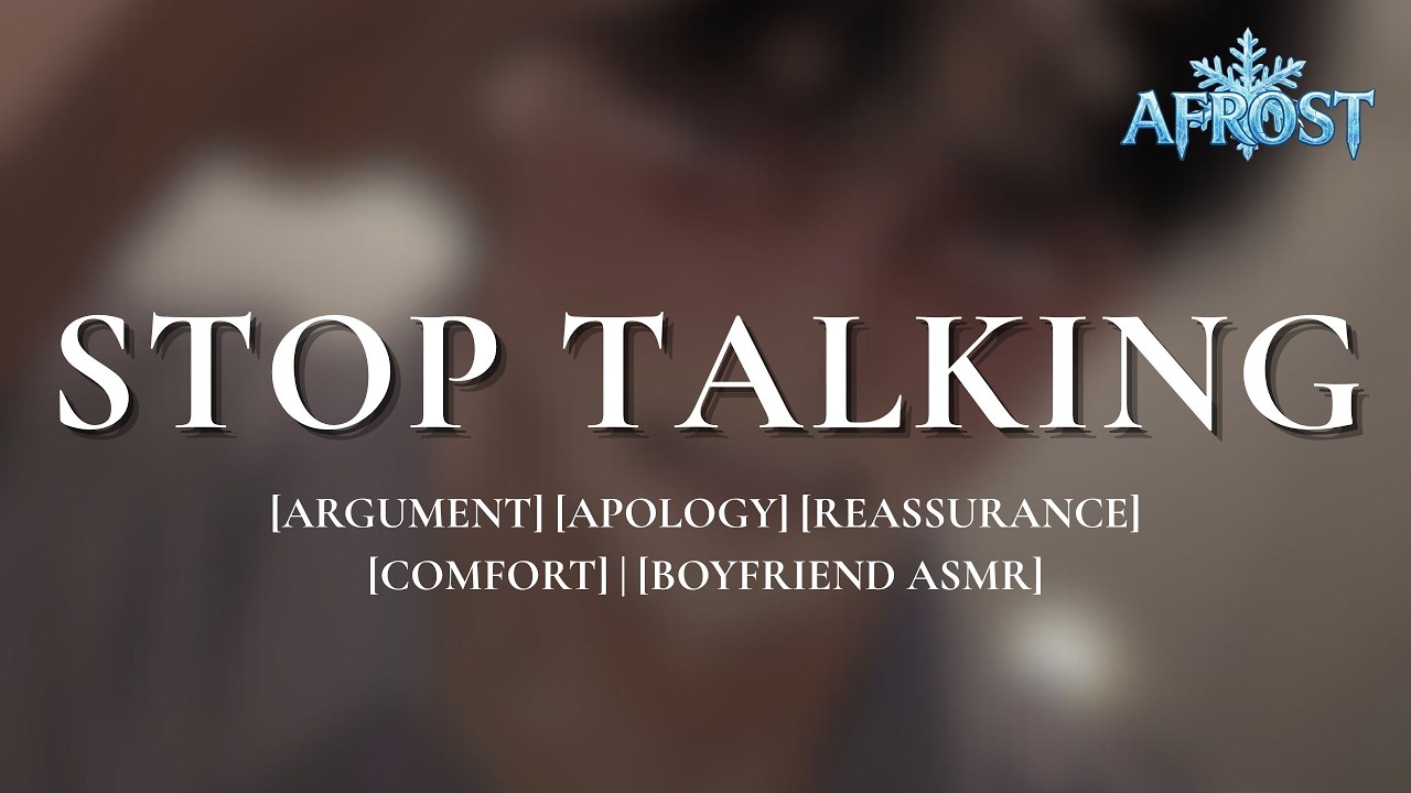 Annoyed Boyfriend SNAPS at You [Argument] [Apology] [Reassurance] [Comfort] | [Boyfriend ASMR]