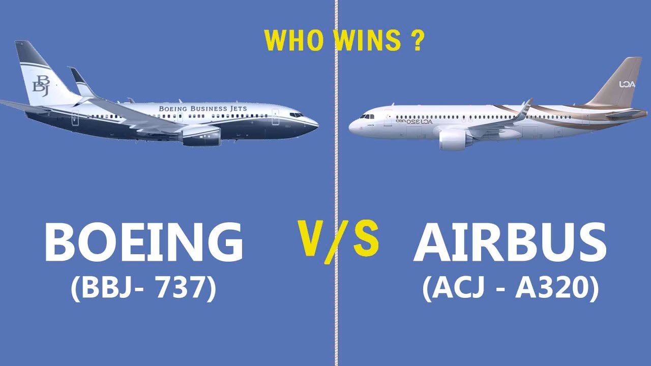 Сравнение ACJ 320 neo и BBJ 737 max 8 Business Jet #Boeing #Airbus