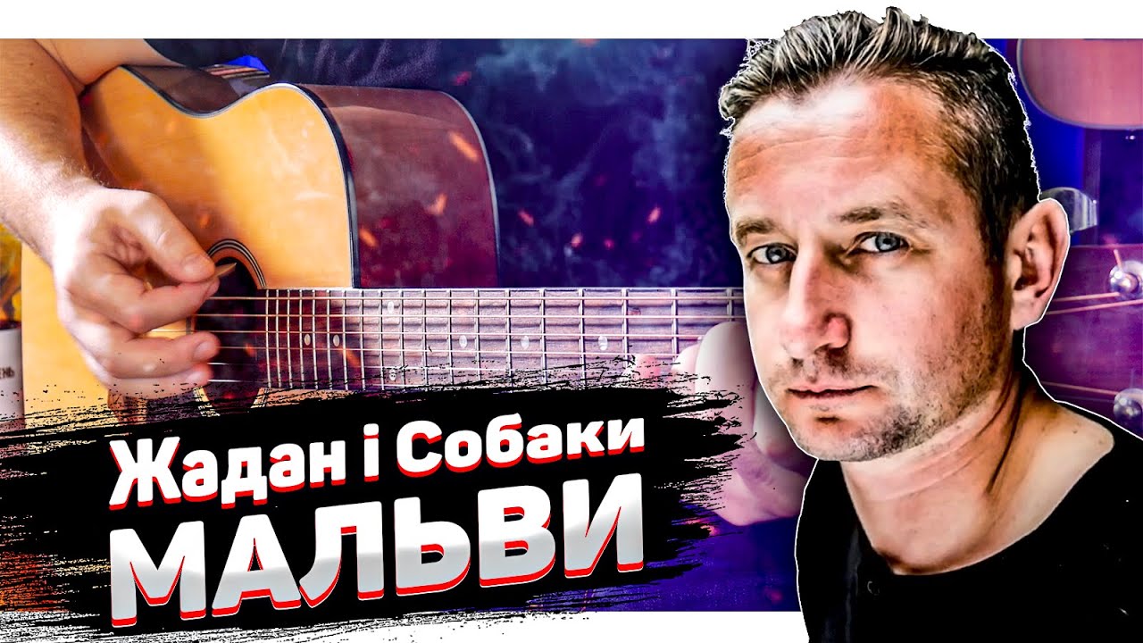 🌸 Жадан і Собаки — Мальви (на гітарі) + АКОРДИ