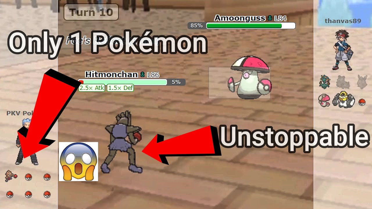 Hitmonchan Sweeps an Entire Team (Pokemon Showdown Random Battles) (High Ladder)