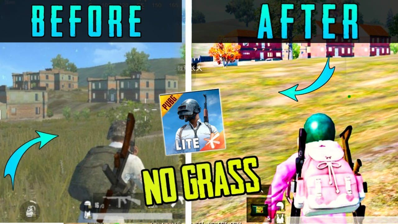 PUBG MOBILE LITE Remove Grass New Trick By Technical Sahil