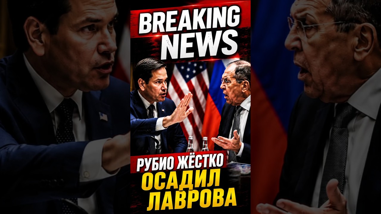 Rubio sharply shut down Lavrov!