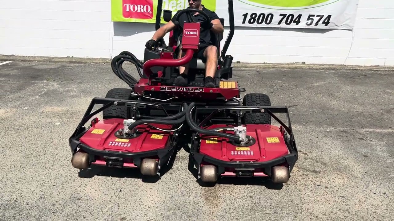 Toro 3500 Groundsmaster Used machine, golf course, contractors, private use
