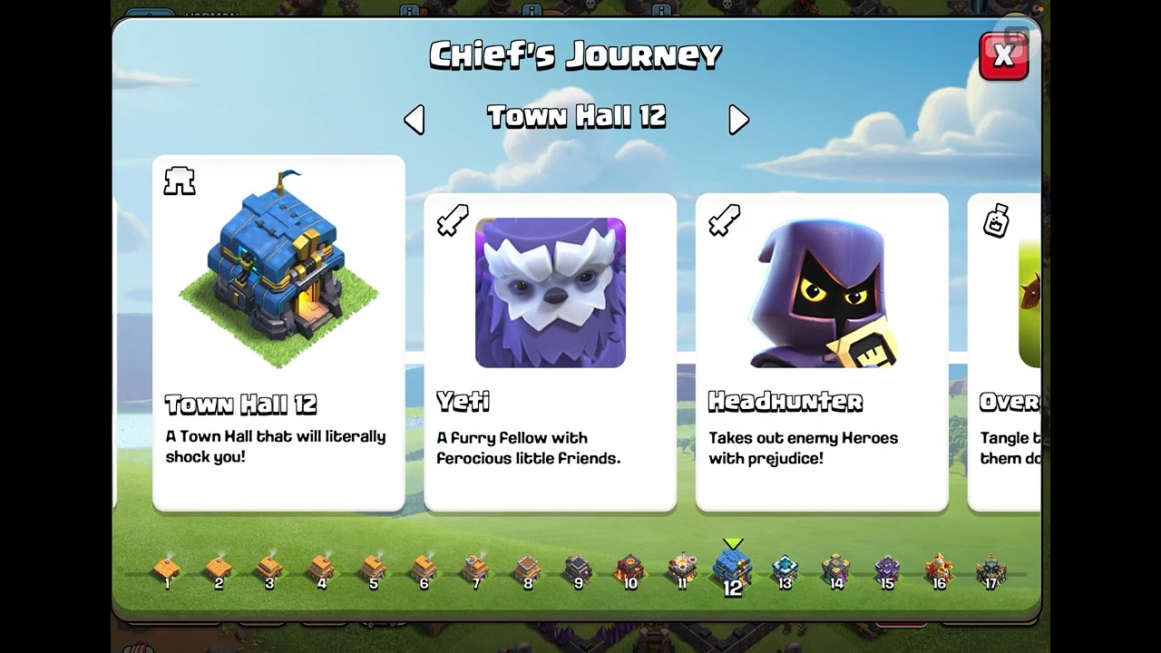 Clash of Clans #Clan castle level 6 #town hall level 12