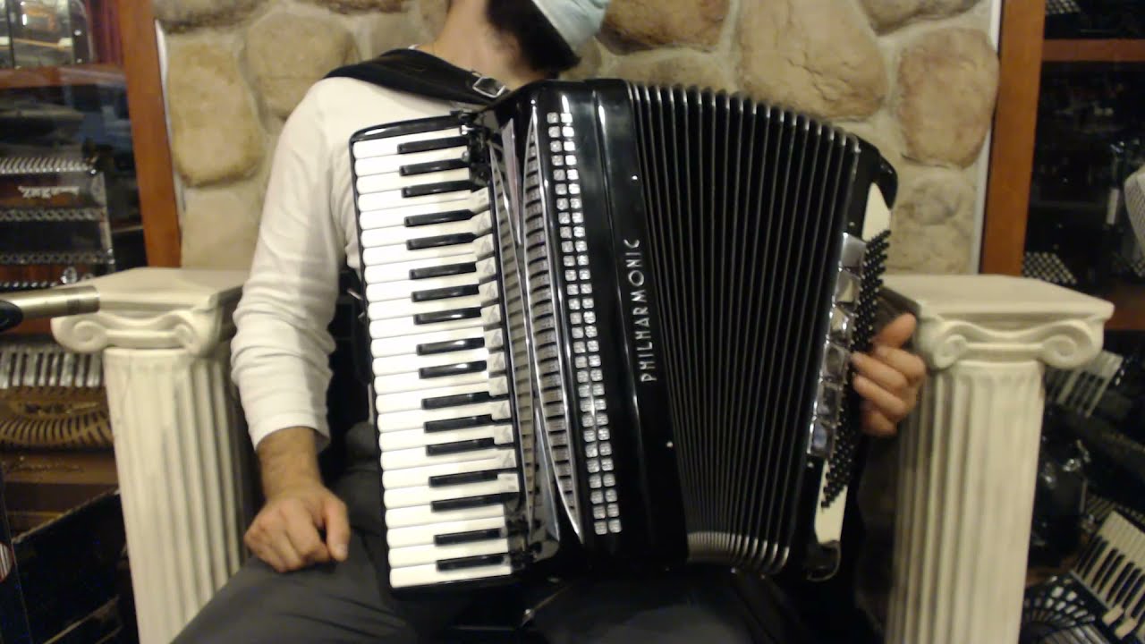 4925 -  Black Philharmonic Piano Accordion LMMH 41 120 $2999