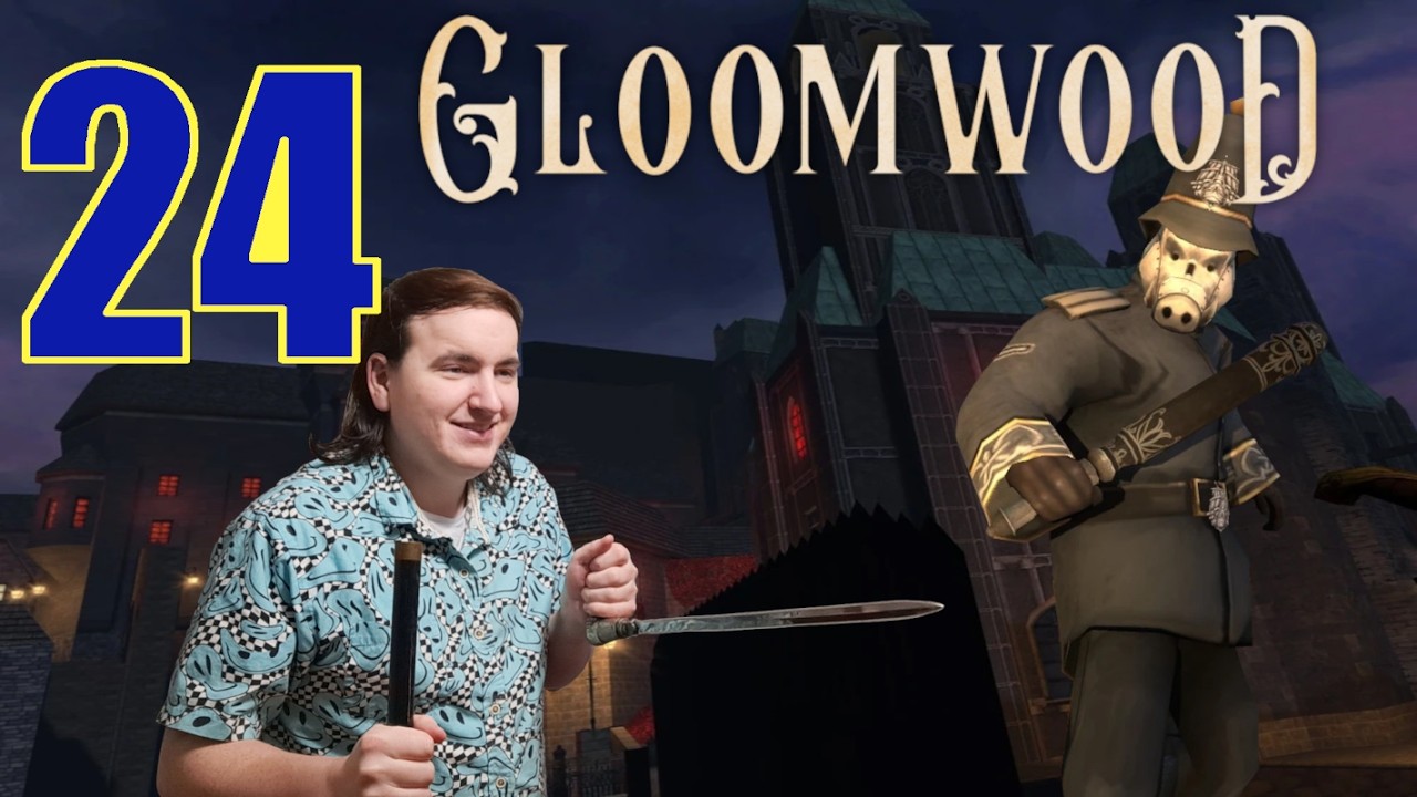 Dodging Sniper Fire And Stabbing Constables In The Butt. - Gloomwood part 24