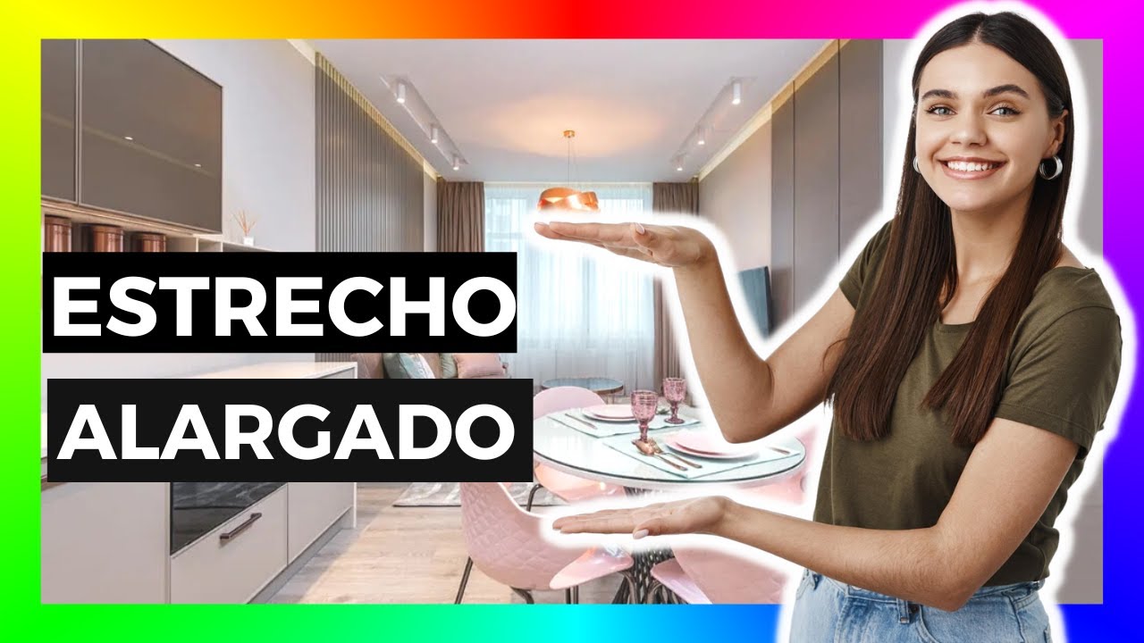 🚽 7 Tips para decorar espacios estrechos y alargados 🖼️ ¿Cómo decorar  casas pequeñas y estrechas?