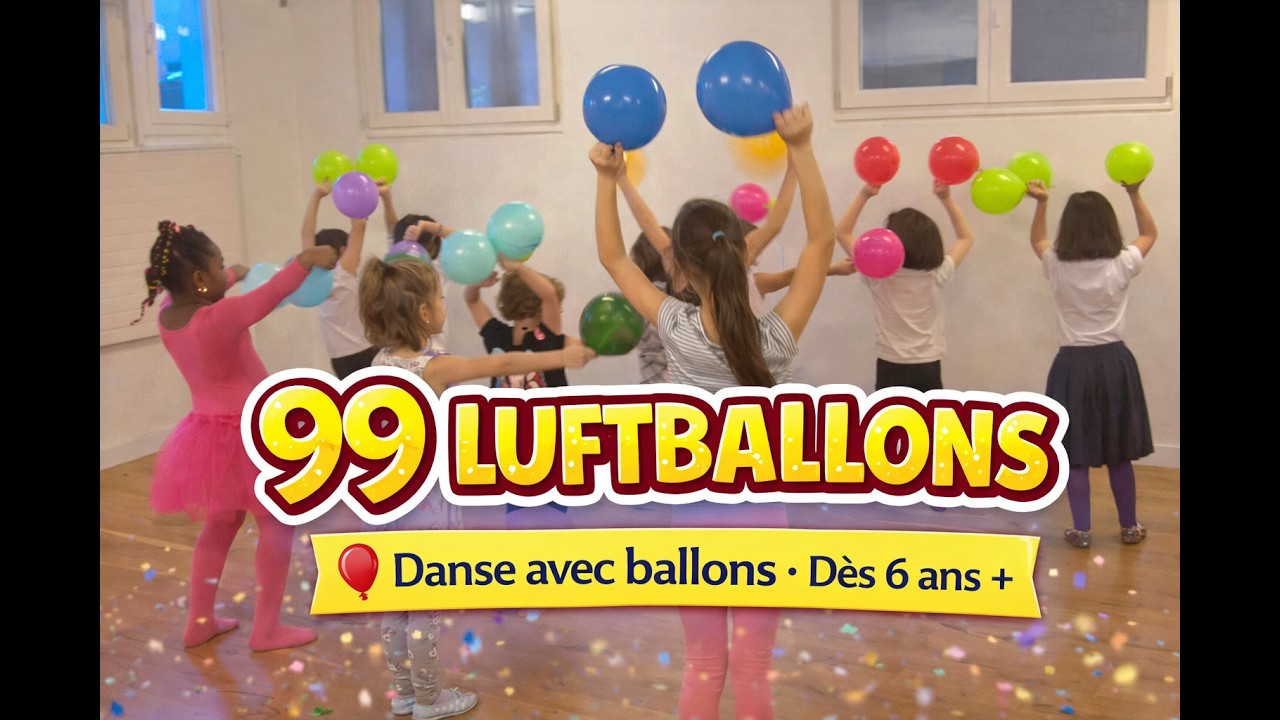 99 Luftballons - Nena - Danse pour les enfants dès 6 ans