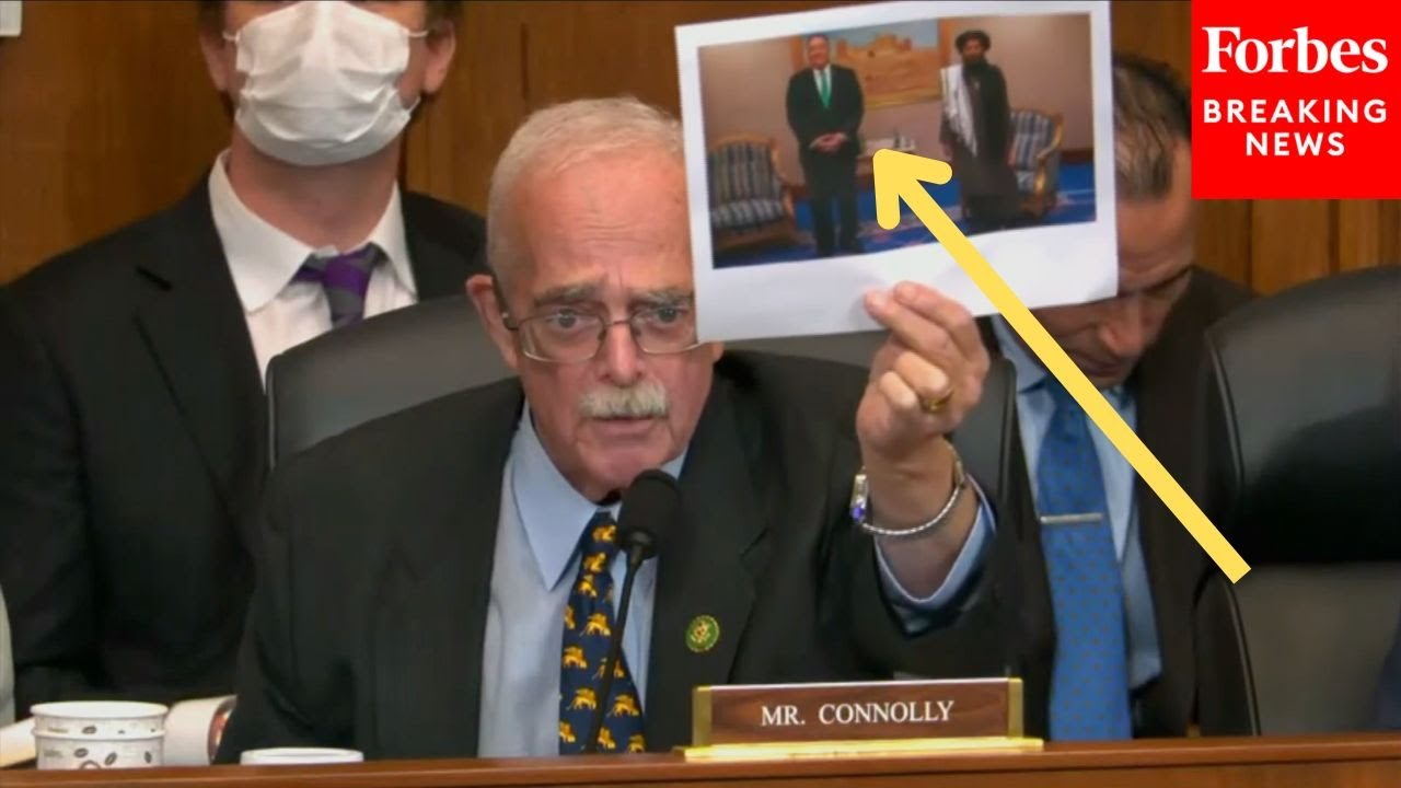 'I'm Sorry, That's Secretary Pompeo': Gerry Connolly Points Out Trump Official Met With Taliban