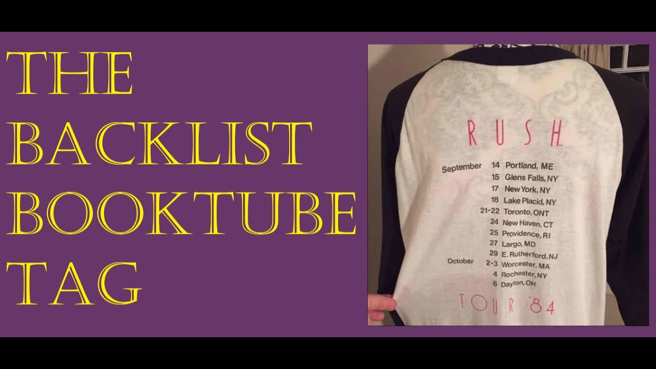 The Backlist Booktube Tag