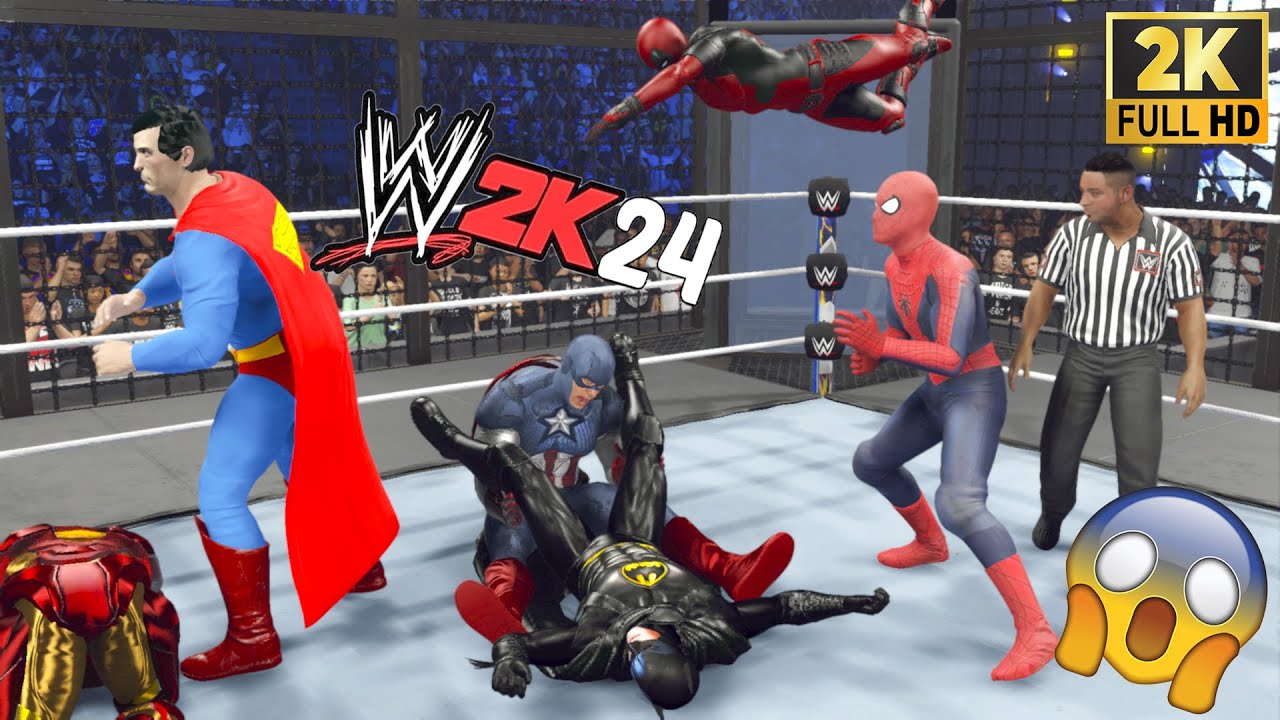 Marvel Avengers Elimination Chamber Match - WWE 2K24