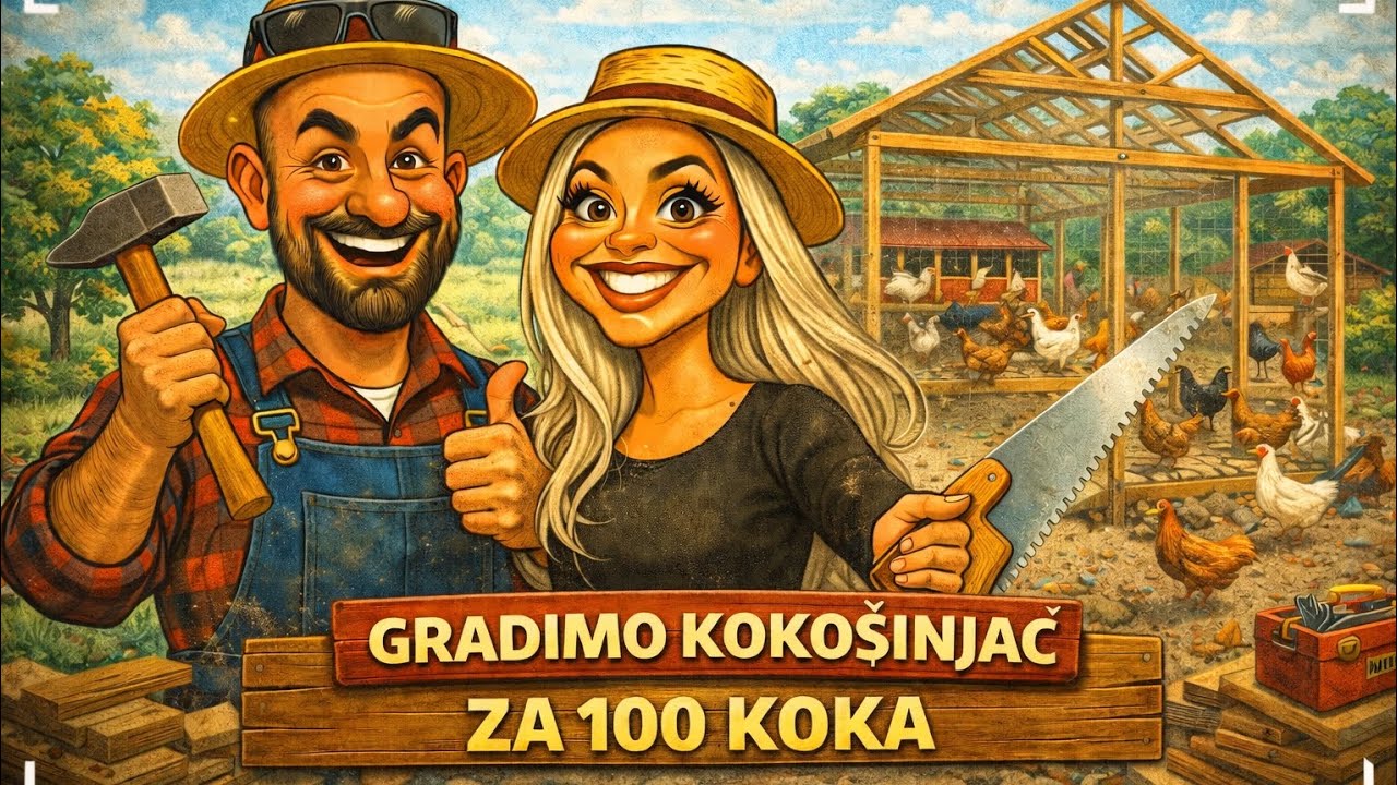 Pretvaramo staru štalu u kokošinjac za prvih 100 koka