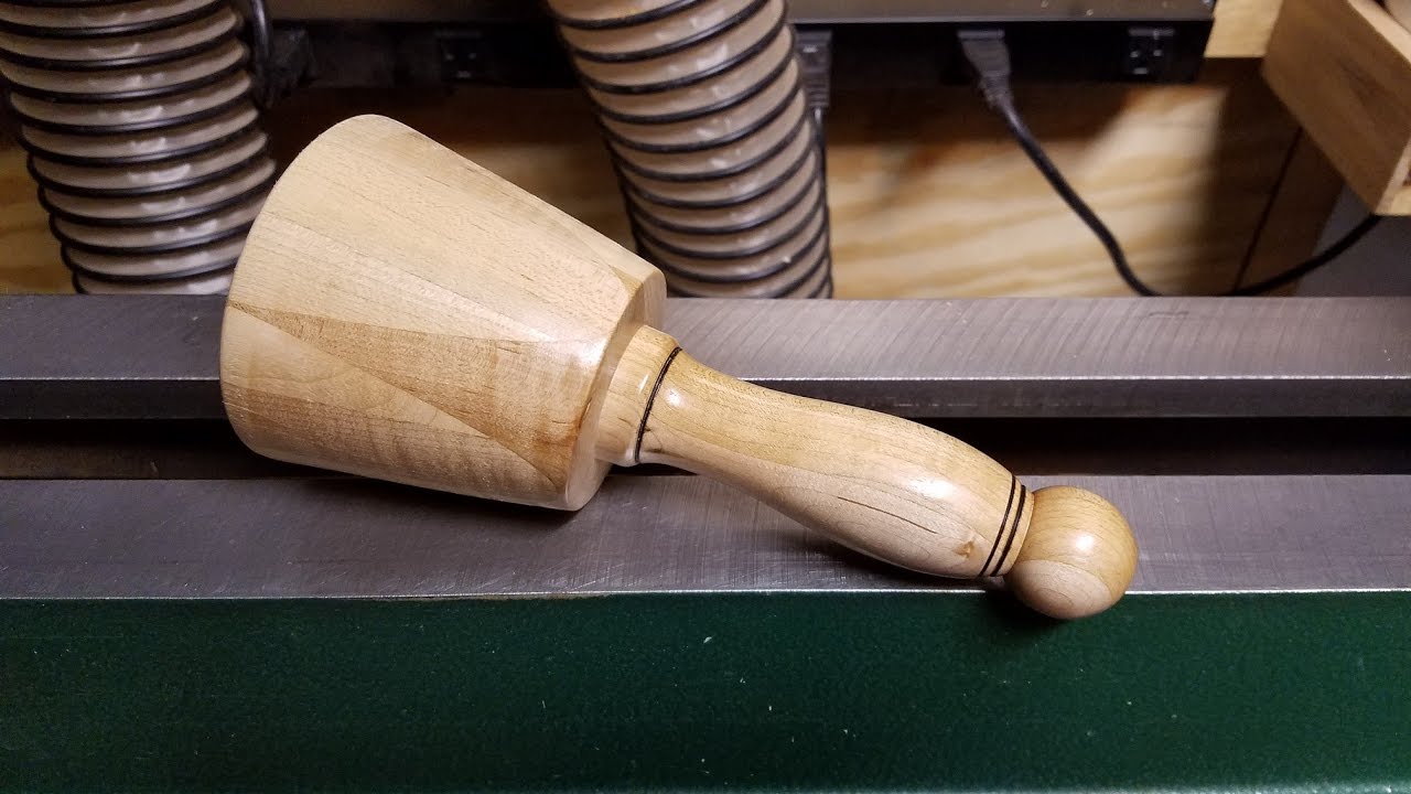 19 - Turning a Carving Mallet from a Bowling Pin