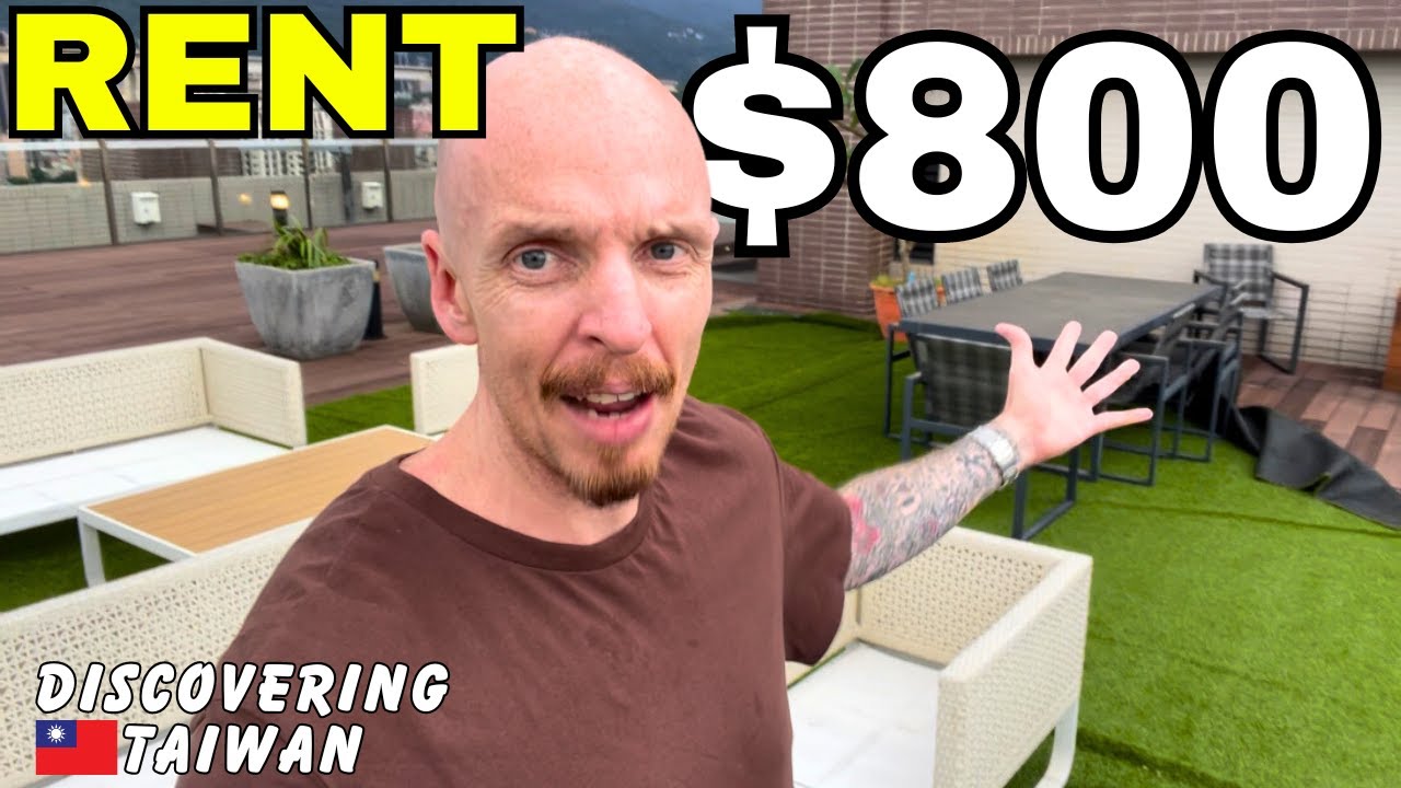 I look Inside a Taipei City Apartment for rent 🇹🇼 Taiwan Cost of Living