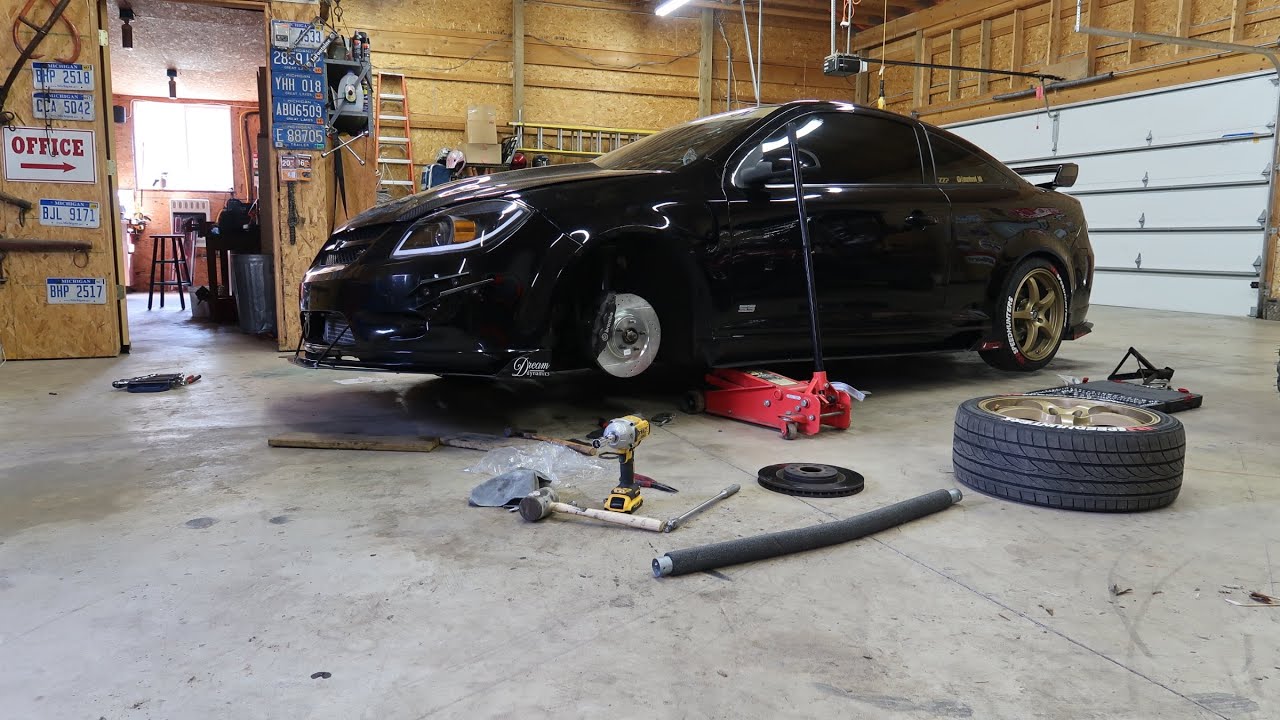 Big Turbo Cobalt SS front brake upgrade!