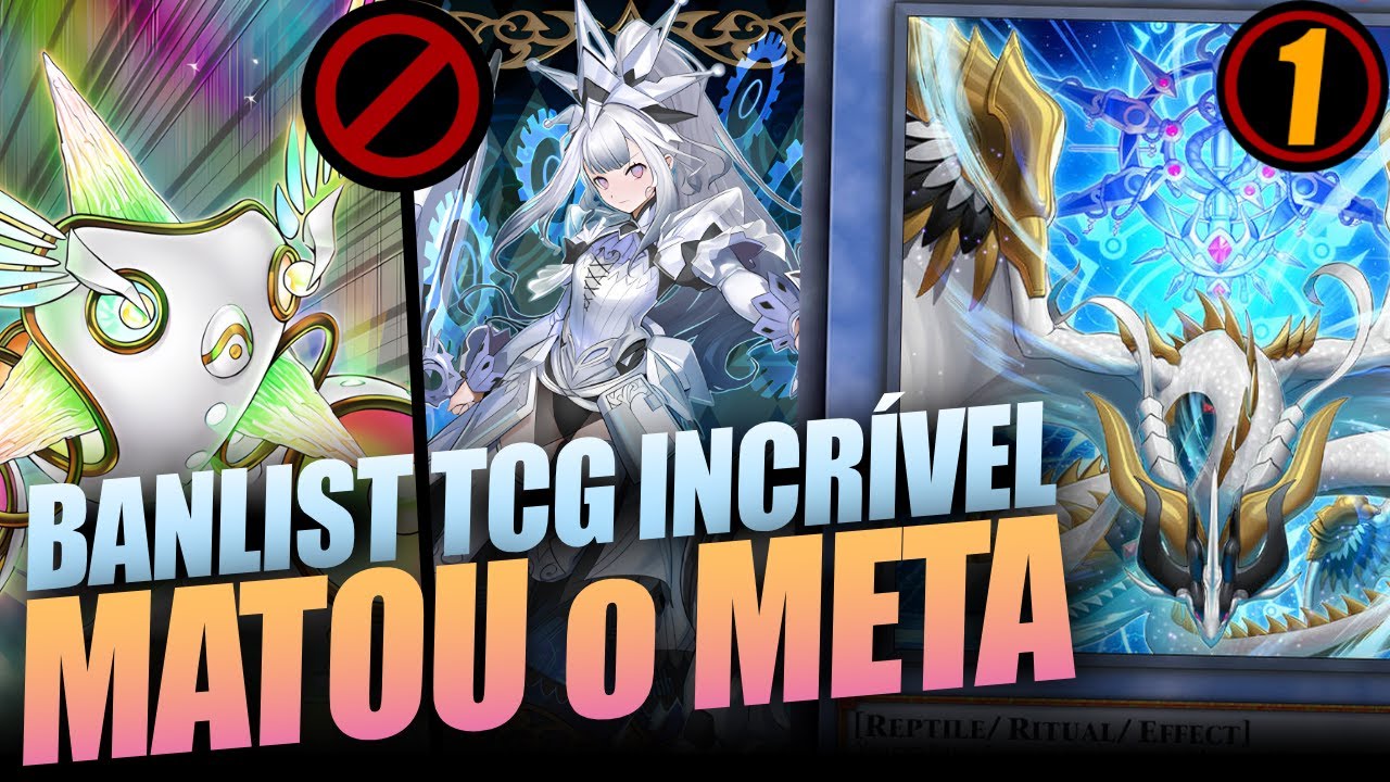 Lista de RESET VEIO FORTE! EXCELENTE! Banlist TCG Jan 2026┃Yu-Gi-Oh! TCG