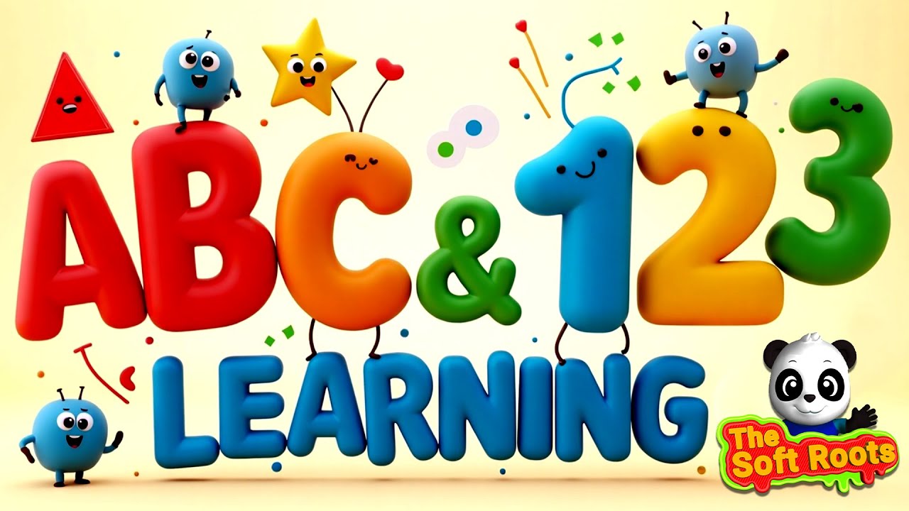Preschool Learning activities for 3 year olds at home | Learn ABC Phonics Shapes Numbers Colors 🌈