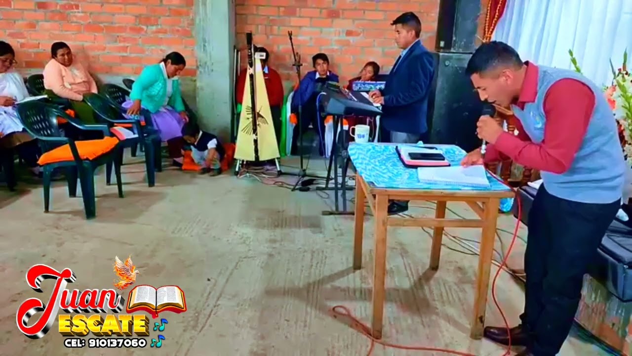 Pst Juan Escate Compartiendo La Palabra De Dios En Pariac Pichus Huancavelica Cel: 910 137 060