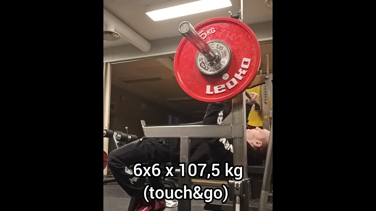 Penkkipunnerrus 6x6 x 107,5 kg (touch&go)