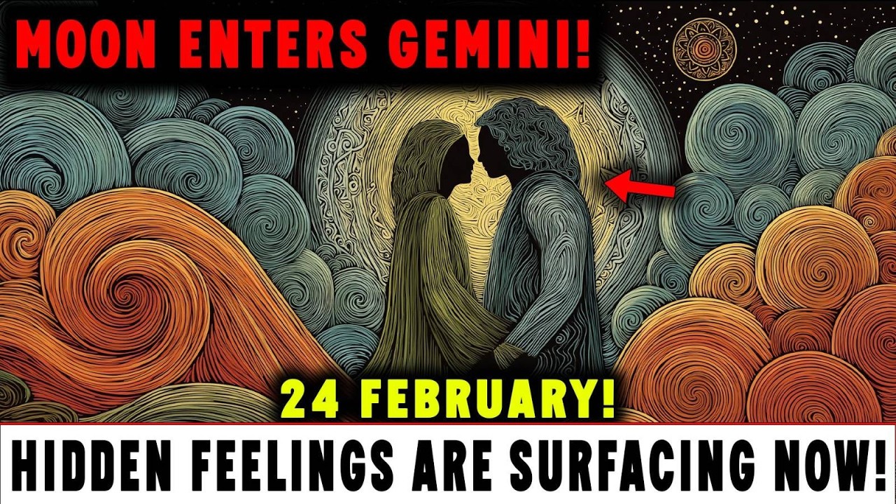 MOON ENTERS GEMINI (Feb 24) &mdash; The Relationship Reflection That Exposes Emotional Truths
