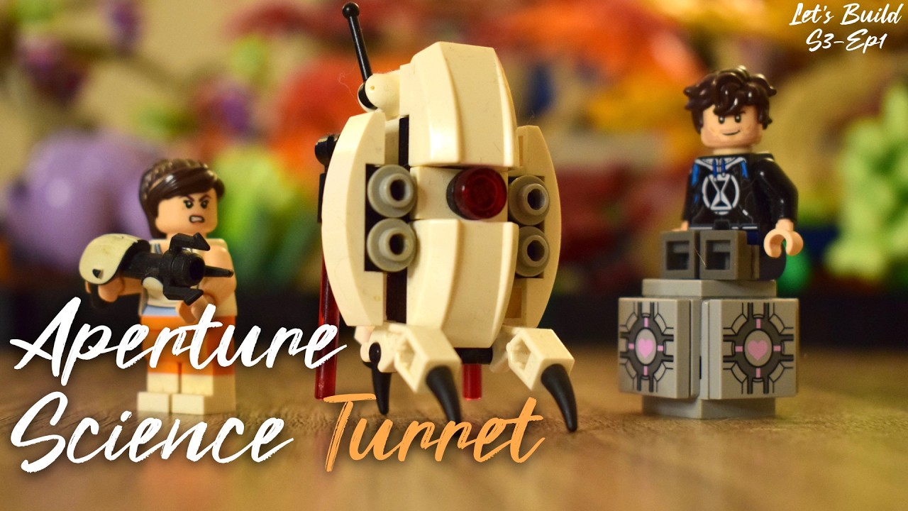 Aperture Science Turret - Let's Build: Season 3